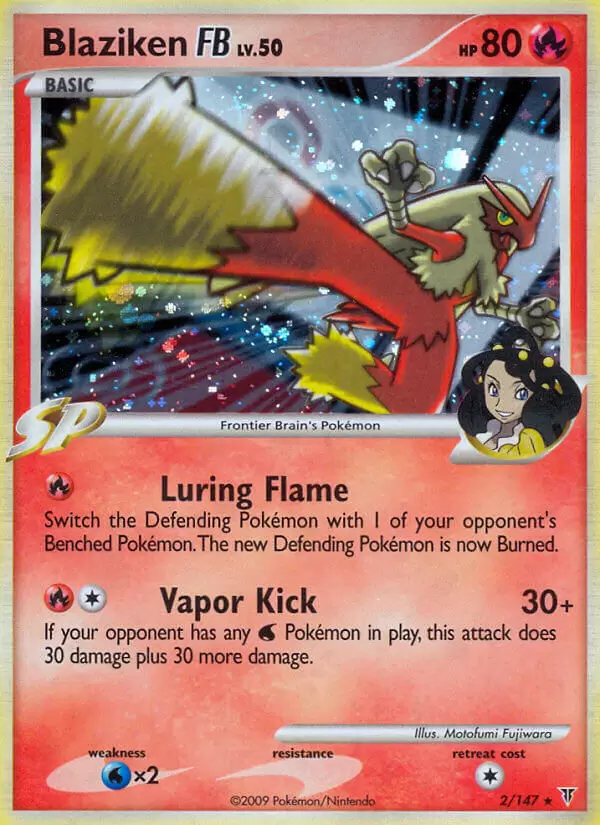 Platinum Supremes Victors - Blaziken Holo