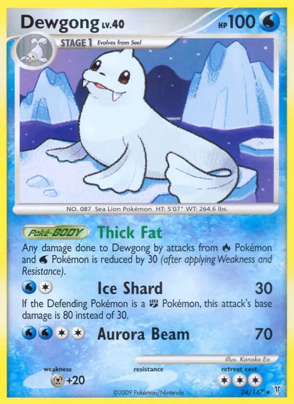 Platinum Supremes Victors - Dewgong