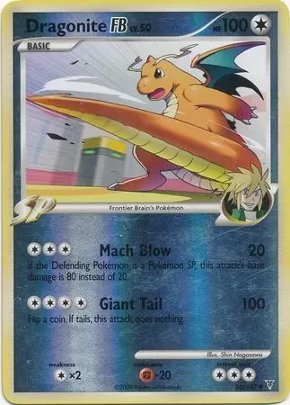 Platinum Supremes Victors - Dragonite Reverse
