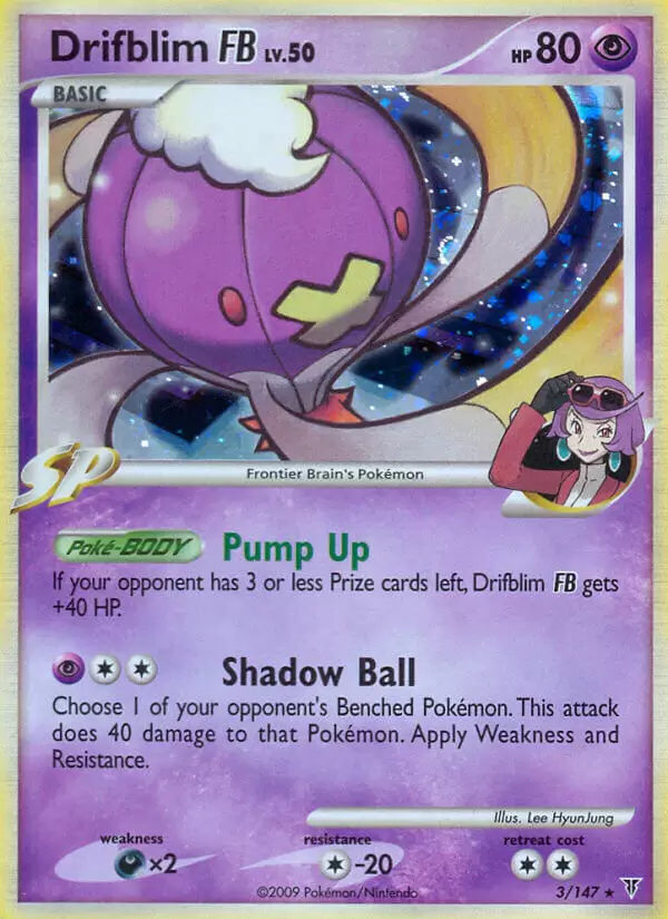 Platinum Supremes Victors - Drifblim Holo