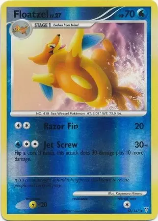 Platinum Supremes Victors - Floatzel Reverse