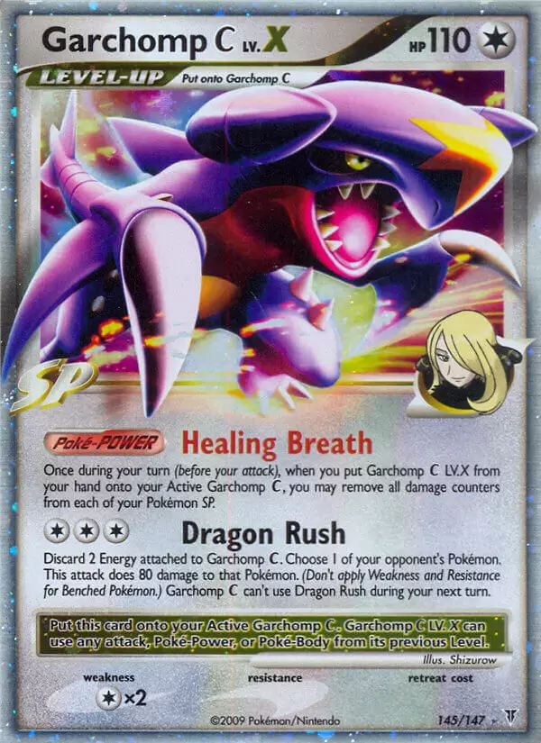 Platinum Supremes Victors - Garchomp LV.X
