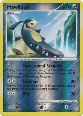 Platinum Supremes Victors - Mawile Reverse
