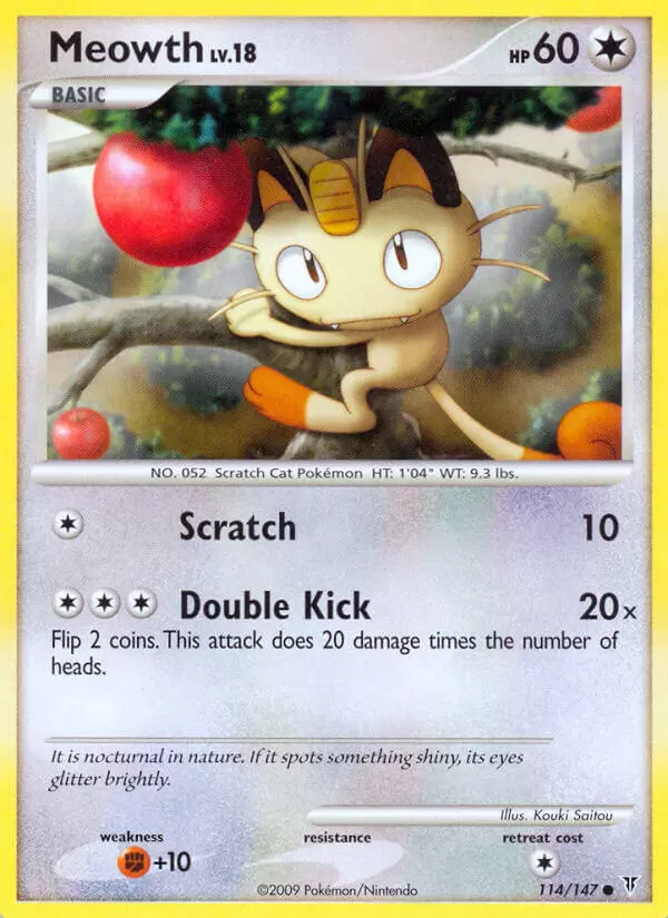 Platinum Supremes Victors - Meowth