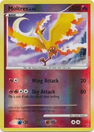 Platinum Supremes Victors - Moltres Reverse