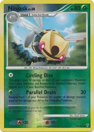 Platinum Supremes Victors - Ninjask Reverse