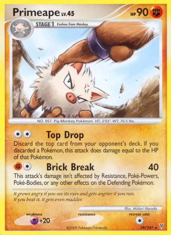 Platinum Supremes Victors - Primeape