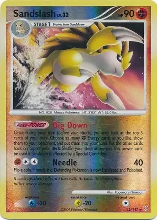 Platinum Supremes Victors - Sandslash Reverse