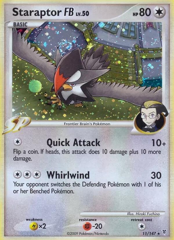 Platinum Supremes Victors - Staraptor Holo