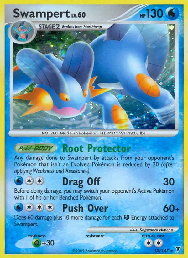 Platinum Supremes Victors - Swampert Holo