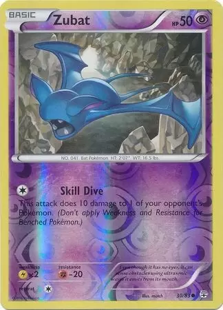 Platinum Supremes Victors - Zubat Reverse