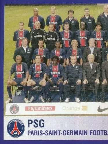 Foot 2006 - Championnat de France de L1 et L2 - Équipe (puzzle 1) - Paris
