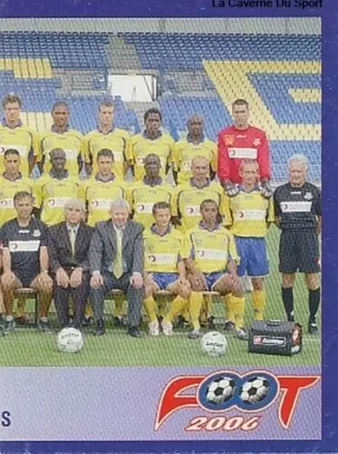 Foot 2006 - Championnat de France de L1 et L2 - Équipe (puzzle 2) - Gueugnon
