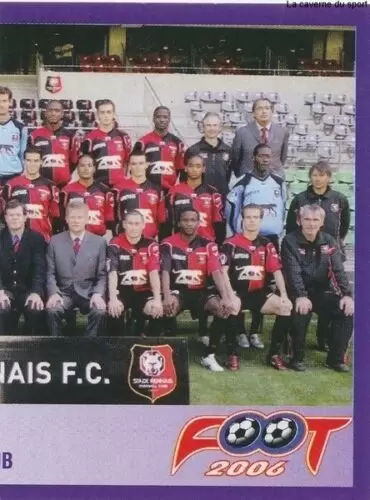Foot 2006 - Championnat de France de L1 et L2 - 30 Ans - Équipe (puzzle 2) - Rennes