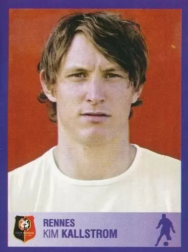 Foot 2006 - Championnat de France de L1 et L2 - 30 Ans - Kim Källström - Rennes