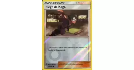 Pokemon Piège de Koga Reverse VF Français SL10-177/214