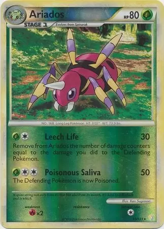 HeartGold & SoulSilver - Ariados Reverse