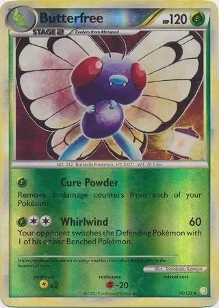 HeartGold & SoulSilver - Butterfree Reverse