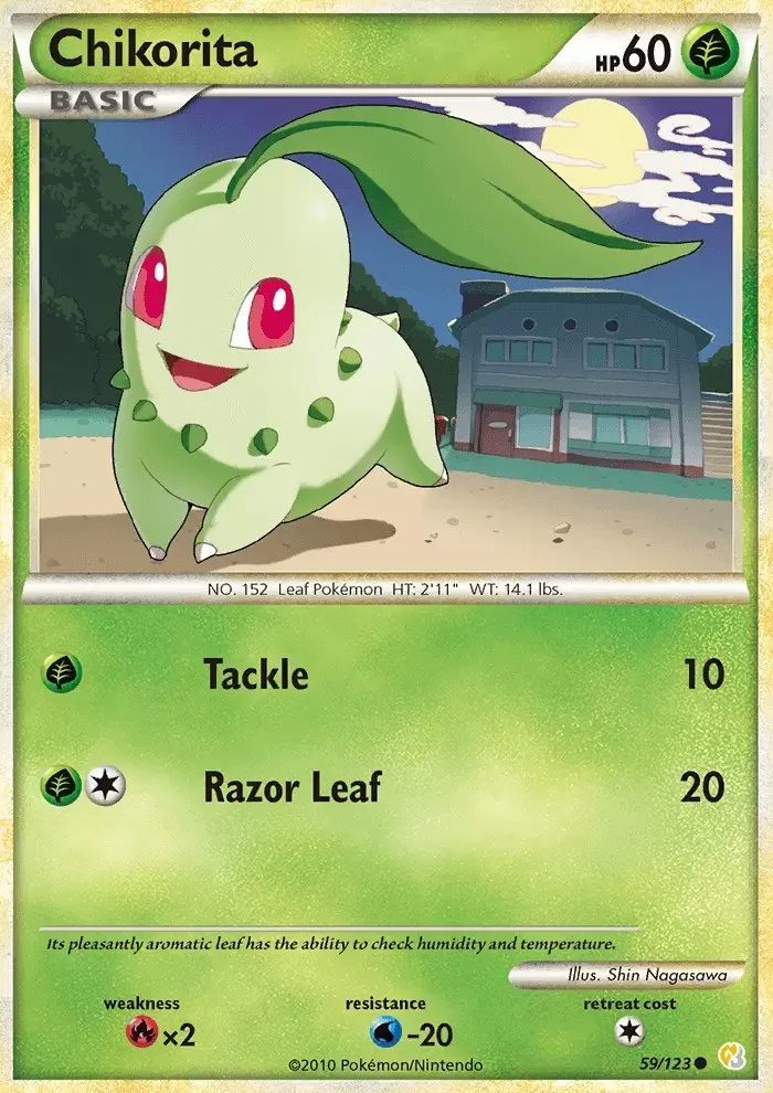 HeartGold & SoulSilver - Chikorita