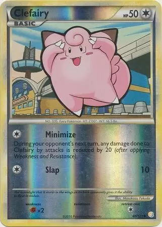 HeartGold & SoulSilver - Clefairy Reverse