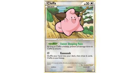 Cleffa Heartgold Soulsilver Pokemon Card 17 123 - cleffa roblox pokemon advanced