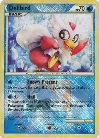 HeartGold & SoulSilver - Delibird Reverse Pokemon League