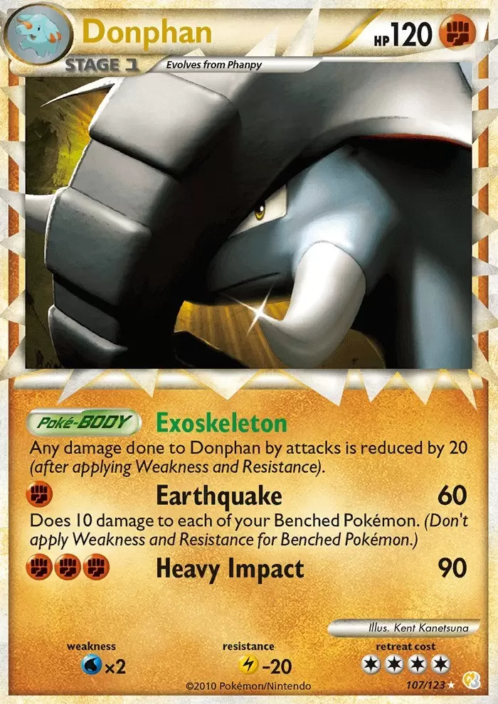 HeartGold & SoulSilver - Donphan Holo
