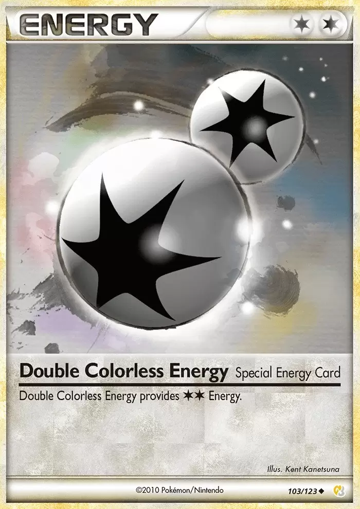 HeartGold & SoulSilver - Double Colorless Energy