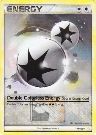 HeartGold & SoulSilver - Double Colorless Energy Reverse Pokemon League