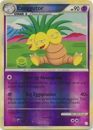 HeartGold & SoulSilver - Exeggutor Reverse