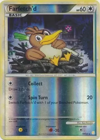HeartGold & SoulSilver - Farfetch\'d Reverse
