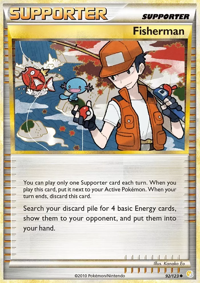HeartGold & SoulSilver - Fisherman