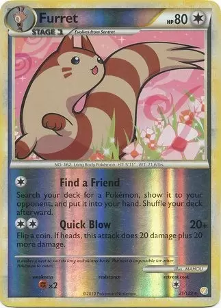 HeartGold & SoulSilver - Furret Reverse