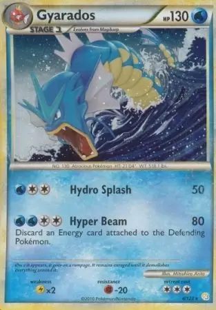 HeartGold & SoulSilver - Gyarados Holo
