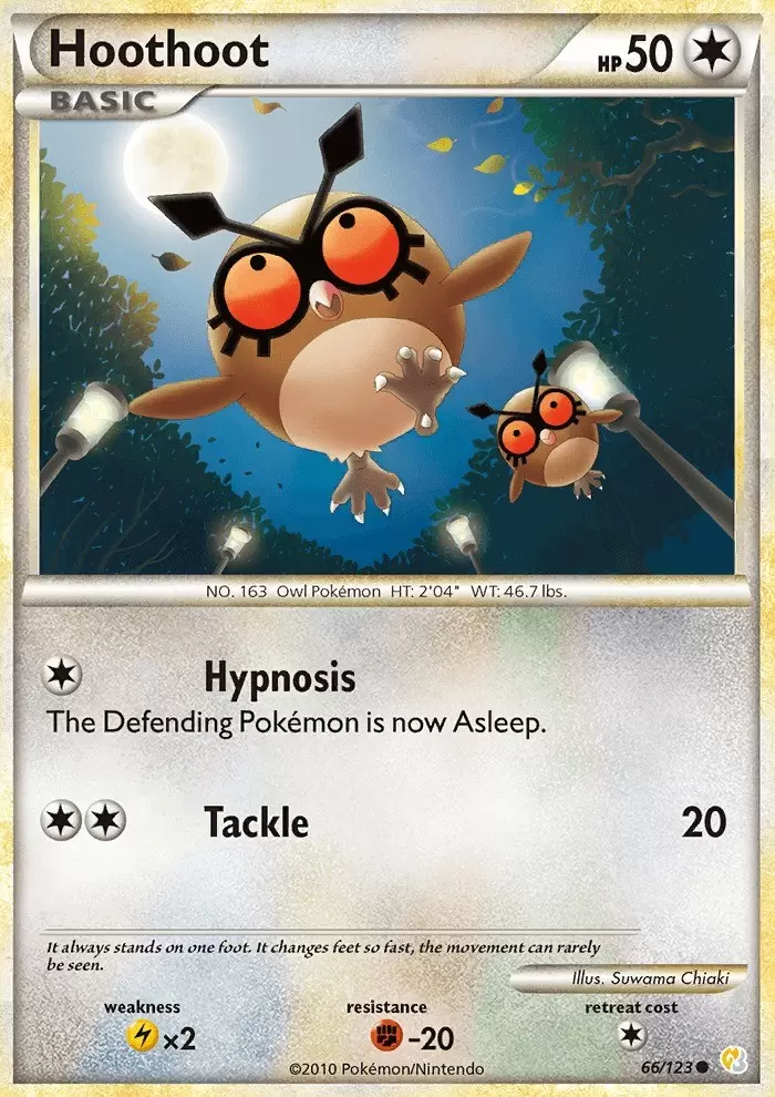 HeartGold & SoulSilver - Hoothoot
