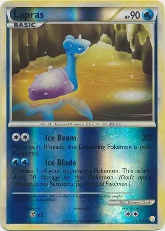 HeartGold & SoulSilver - Lapras reverse