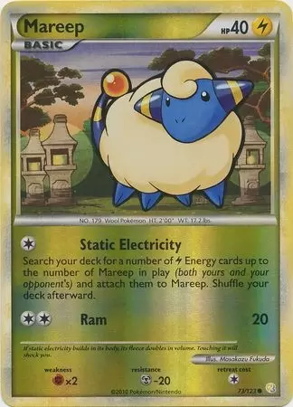 HeartGold & SoulSilver - Mareep Reverse