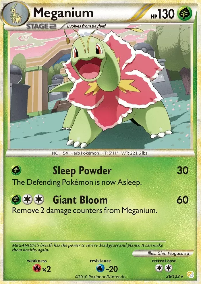 HeartGold & SoulSilver - Meganium