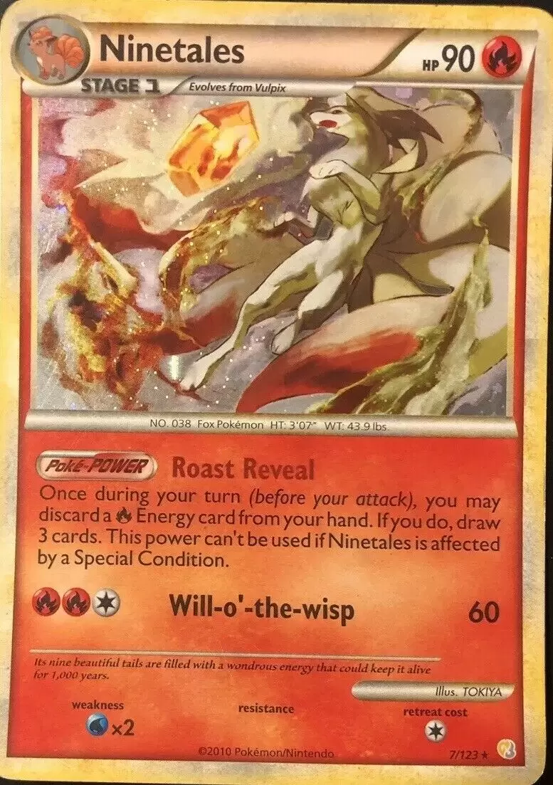 HeartGold & SoulSilver - Ninetales Holo