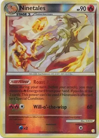 Pokemon Reversal 99/123 TrainerHeart Gold Soul SilverPokemon Card 