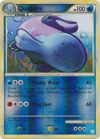 HeartGold & SoulSilver - Quagsire Reverse
