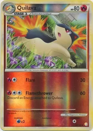 HeartGold & SoulSilver - Quilava Reverse