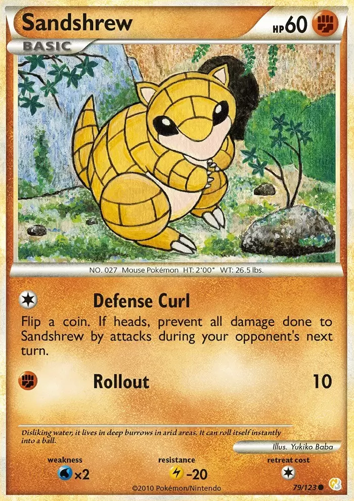 HeartGold & SoulSilver - Sandshrew