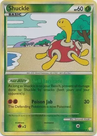 HeartGold & SoulSilver - Shuckle Reverse