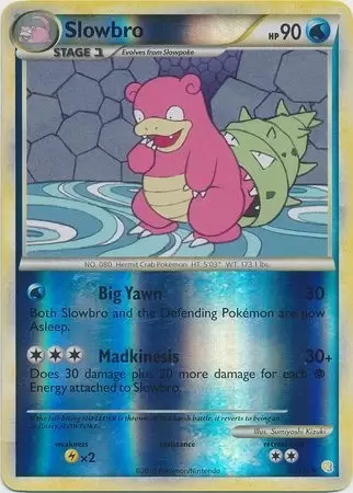 HeartGold & SoulSilver - Slowbro Reverse