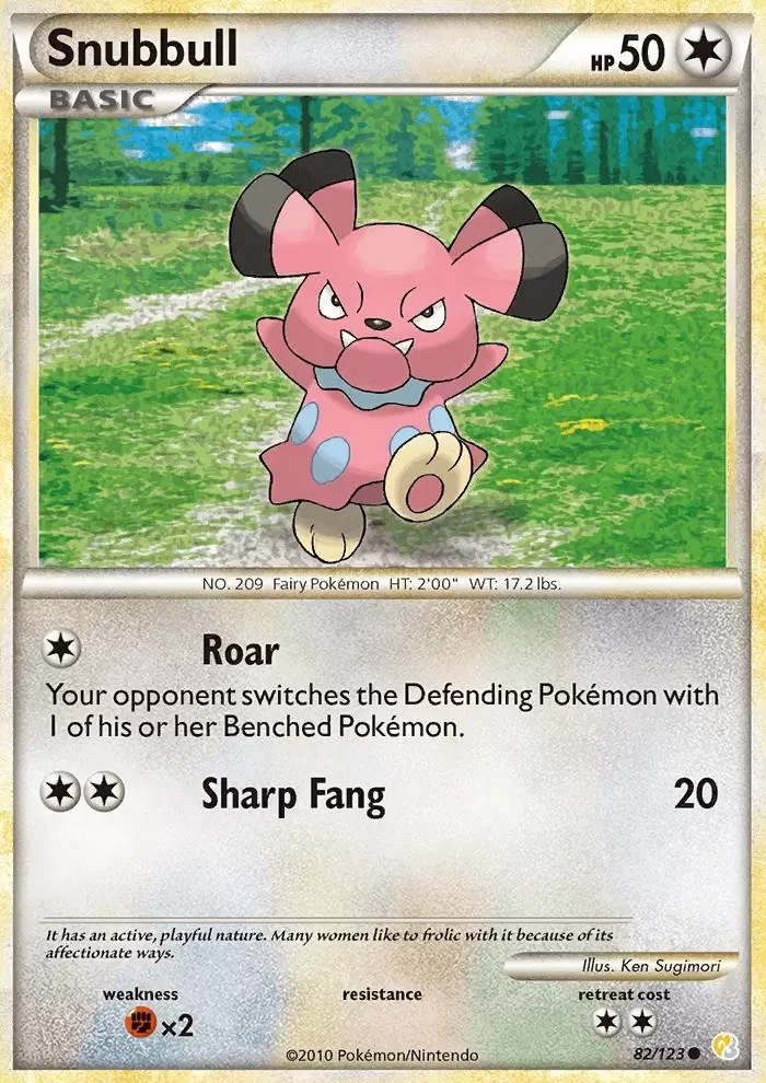 HeartGold & SoulSilver - Snubbull