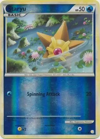 HeartGold & SoulSilver - Staryu Reverse