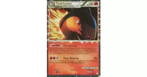 Pokemon Trading Card Game 2010 HeartGold & Soulsilver Typhlosion