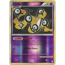 Checklist Basic Pokemon - 2010 - Unown