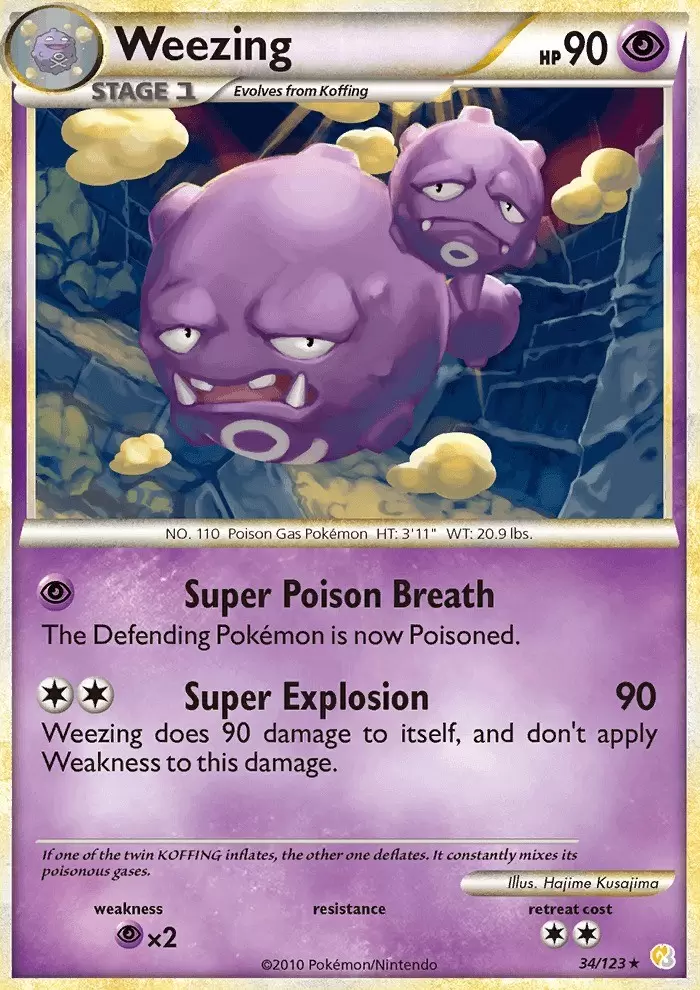 HeartGold & SoulSilver - Weezing